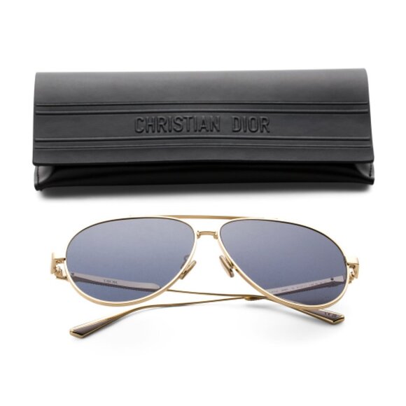 DIOR 61mm Aviator Sunglasses - Picture 1 of 4